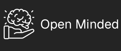 open-minded
